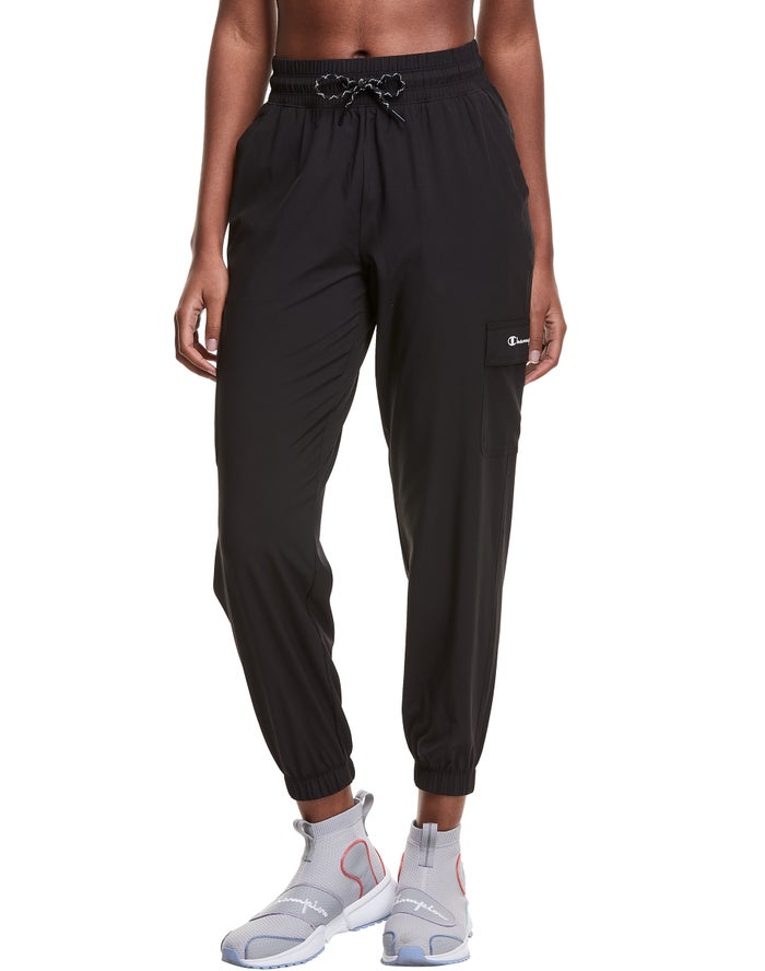 Pantalones Champion Mujer - City Sport Woven ( Negras ) 8306951-UX